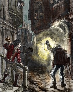 Guardas nocturnos vigiam as ruas de Paris na Idade Média e Renascença