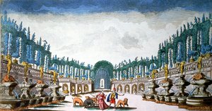 Odisseu com Circe que transforma a sua tripulação em animais de Unbekannter Künstler