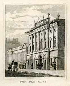 Antiga frente do banco de Inglaterra antes de 1835 de Unbekannt