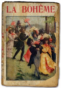 Libreto da ópera La Boheme de Giacomo Puccini. 1896 (impressão) de Unbekannter Künstler