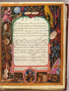 Páginas do Álbum Amicorum de Philipp Hainhofer, 1596-1633 de Unbekannt