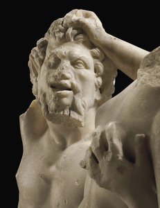 Pan e Hermafrodita, século 1 dC de Unbekannt