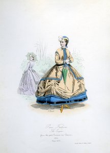 A moda de Paris na época do Segundo Império de Unbekannter Künstler