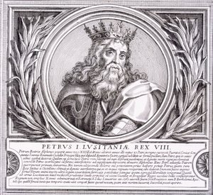 Pedro I de Portugal (litho) de Unbekannt