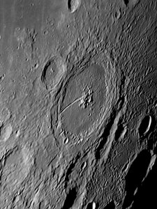Cratera Petavius de Unbekannter Künstler