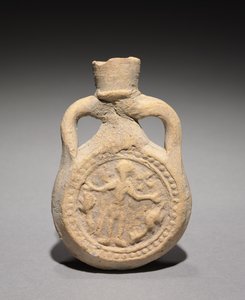 Frasco do Peregrino com São Menas, 500-700 de Unbekannt