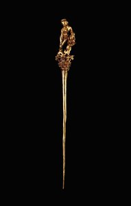 Alfinete com Afrodite, helenístico, c.1st BC de Unbekannt