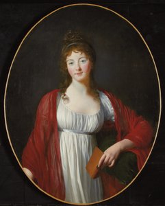 Retrato de Diane de Simiane, c.1800
