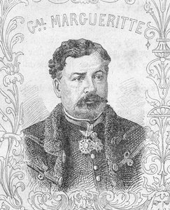 Retrato do general francês Jean-Auguste Margueritte, Guerra Franco-Prussiana de Unbekannter Künstler