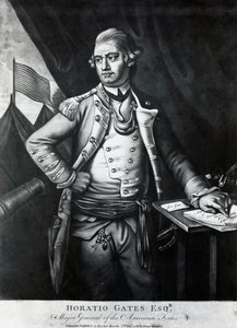 Retrato de Horatio Gates (gravura) de Unbekannt