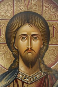 Retrato de Jesus, Jerusalém, Israel de Unbekannt