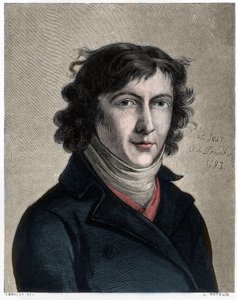 Retrato de Louis de Saint Just de Unbekannt