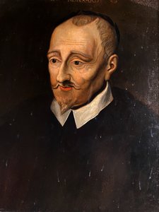 Retrato de Ronsard. Priorado de Saint-Cosme, Touraine (pintura) de Unbekannter Künstler