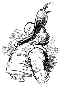 Retrato de Sancho Pança de Unbekannter Künstler