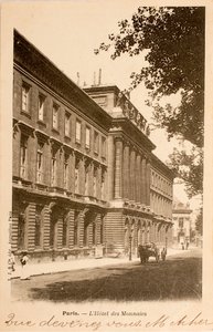 Cartão Postal/Hotel des Monnins/Paris/Seine/Ile de France/França de William M. Timlin