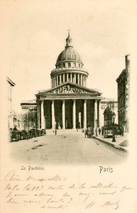Postal/Pantheon/Paris/Seine/Ile de France/France de William M. Timlin
