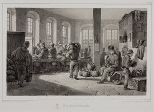 Processamento de Matérias-Primas, Metalurgia Processamento de minério de metal, Alemanha, c 1851 de Unbekannt