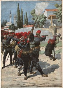 Revolta e Albânia. Um motim na Albânia.