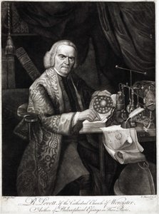 Richard Lovett, físico britânico, c 1750-1780 de Unbekannt