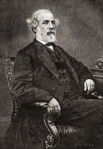Robert Edward Lee, da revista The Century Magazine, publicada em 1887 (gravura) de Unbekannt