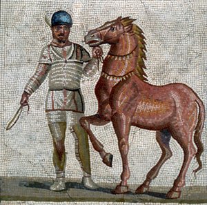Cocheiro romano, c.2nd-3rd século dC de Unbekannt