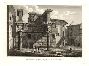 Ruínas do Forum Palladium, Avanzi del Foro Palladio, Roma de Unbekannt