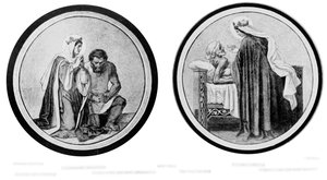 Cena da vida de Santa Isabel da Hungria de Unbekannter Künstler