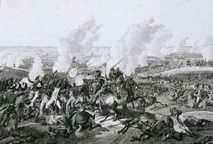 Batalha de Leipzig de Unbekannter Künstler