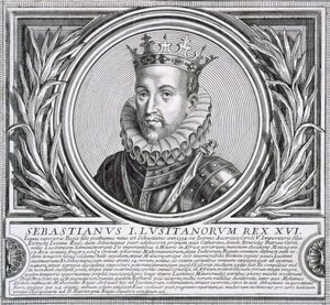 Sebastião de Portugal (litho) de Unbekannt