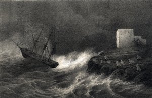 Naufrágio dos tijolos "Aventure" e "Silene" na costa argelina, 15 de Maio de Unbekannter Künstler