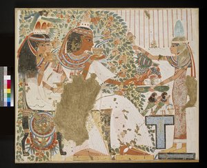 Santuário erigido pelo faraó Taharqa na corte do Templo de Amun construído por ele em Kawa, Núbia, 25ª Dinastia, Período Final, 690-64 a.C. (foto) de Unbekannt