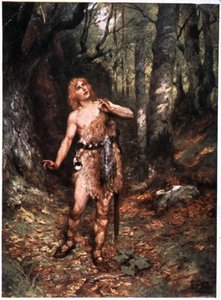 Siegfried (O Anel dos Nibelungos), início do século XX (postal) de Unbekannter Künstler