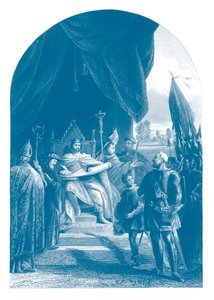 Assinatura da Carta Magna de Unbekannter Künstler