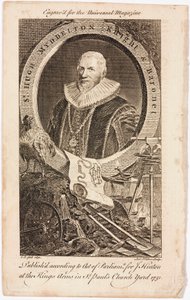 Sir Hugh Myddelton, ourives e engenheiro galês, c 1620s de Unbekannt