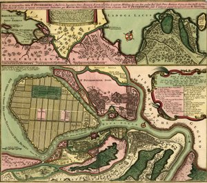 São Petersburgo, Rússia de Unbekannter Künstler