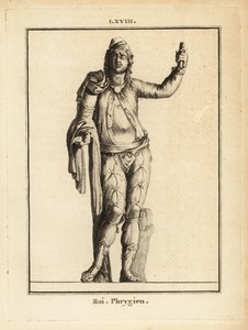 Estátua de um rei frígio de Unbekannt