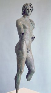 Estátua de um 