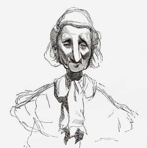 Strasbourgeoise, após uma obra de Gustave Dore, ilustração de 