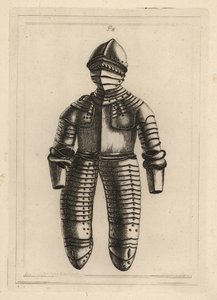 Fato de armadura de cavaleiro da época do Rei Henrique VIII ou Isabel I, da Torre de Londres de Unbekannt