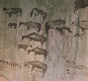 Tanzânia, Região de Dodoma, Desenhos rupestres