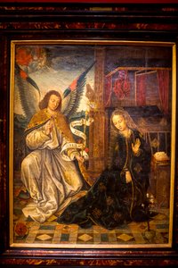 A Anunciação atribuída a Gerard David de Unbekannt