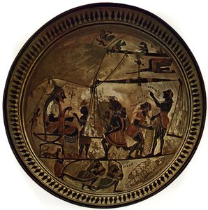 A placa Arkiselaos de Unbekannter Künstler