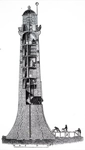 O Farol de Bell Rock. de Unbekannt