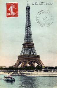 A Torre Eiffel de Unbekannter Künstler