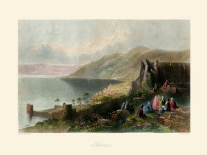 Terra Santa - Tiberíades - Bíblia de Unbekannter Künstler