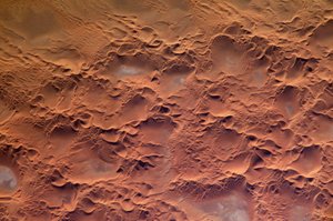 O Issaouane Erg na Argélia a partir do espaço, Janeiro de 2005 de Unbekannt