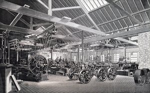 A Casa das Máquinas do Atlas Engine Works. de Unbekannt