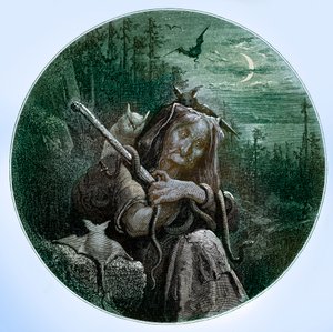 A Tempestade - Shakespeare por Doré de Unbekannter Künstler