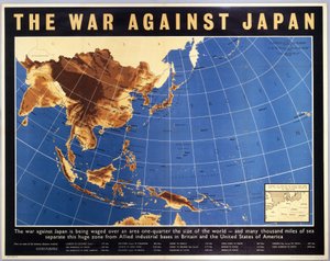 A Guerra contra o Japão", cartaz, c 1944 de Unbekannt