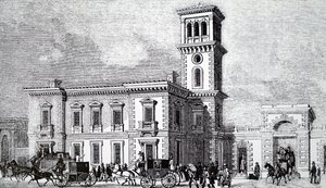 O exterior da Estação da Ponte de Londres. de Unbekannt